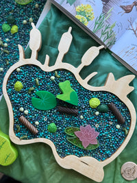 Pond Sensory Play Tray