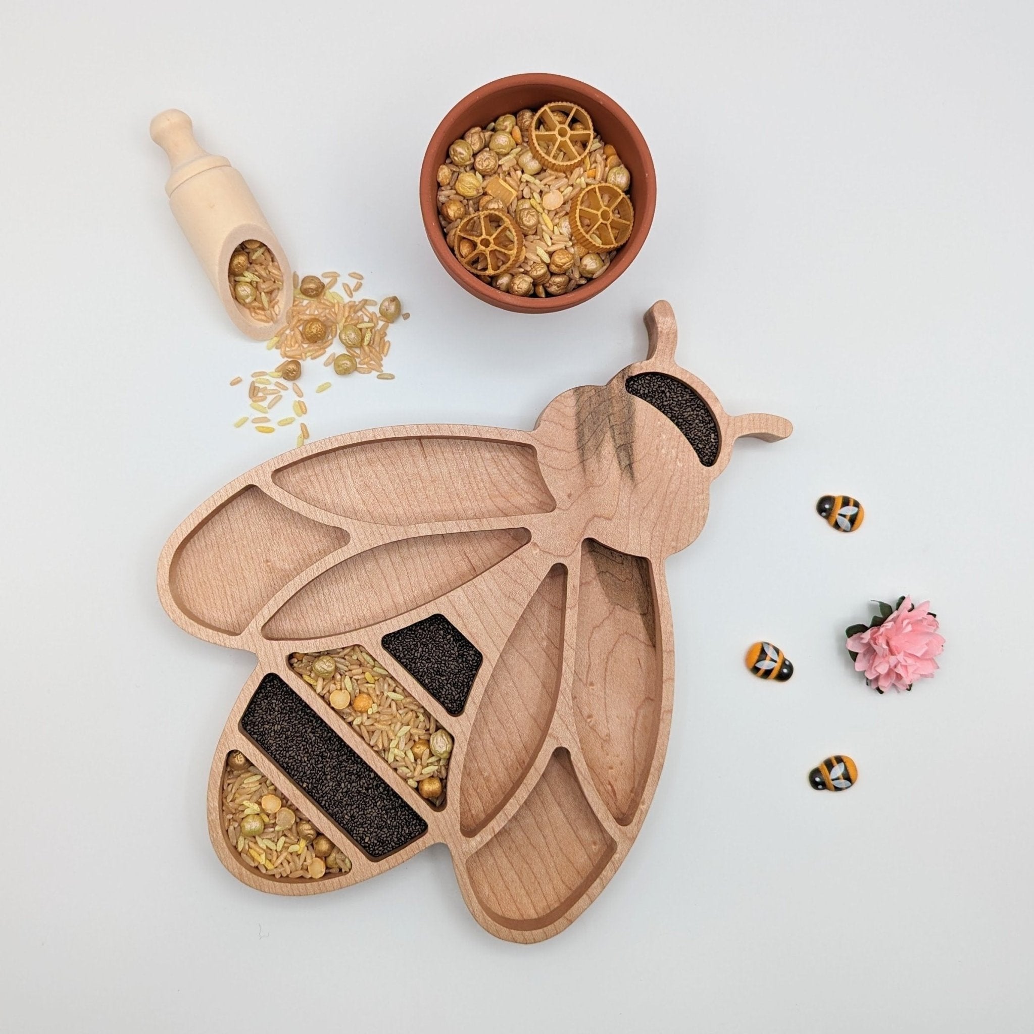 Bee Sensory Play Tray – Carved Together Co