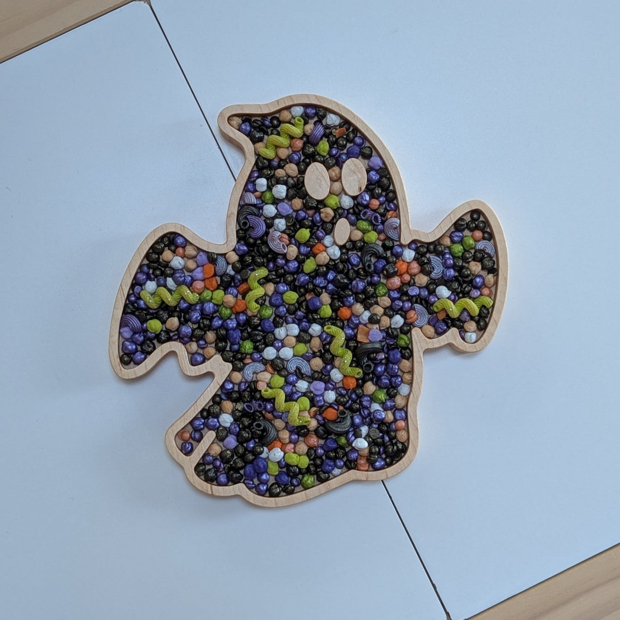 Ghost Sensory Play Tray - Carved Together Co - 