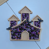 Haunted House Sensory Play Tray - Carved Together Co - 