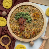 Large Open Circle Tray - Carved Together Co - 