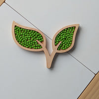 Leaves with Stem Sensory Play Tray - Carved Together Co - 