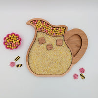 Lemonade Sensory Play Tray - Carved Together Co - 