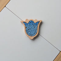 Mini Bell Flower Sensory Play Tray - Carved Together Co - 