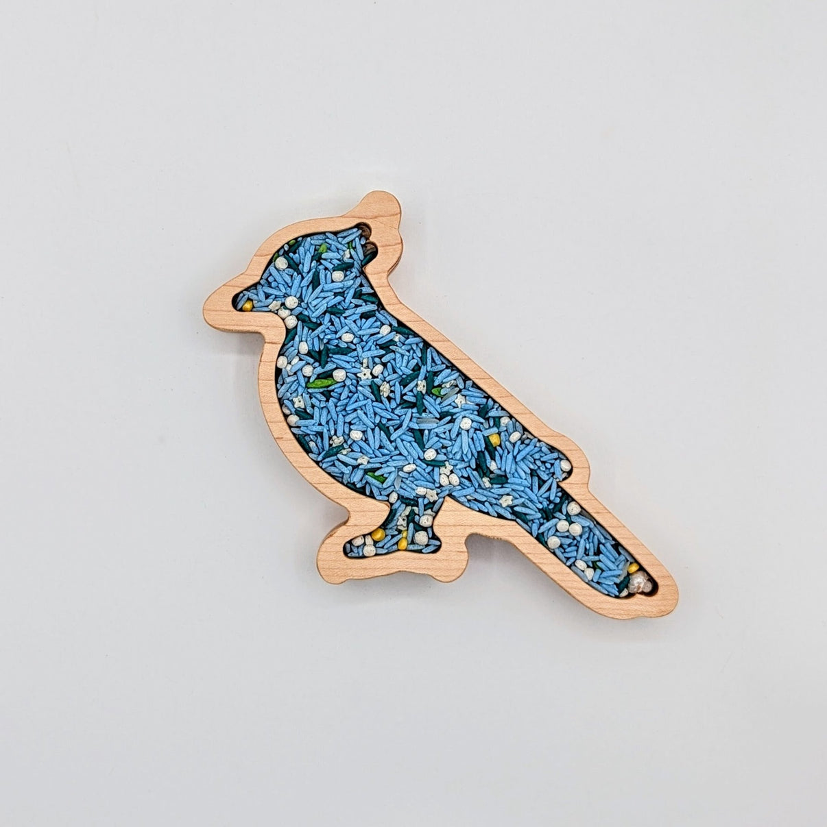 Mini Blue Jay Sensory Play Tray - Carved Together Co - 