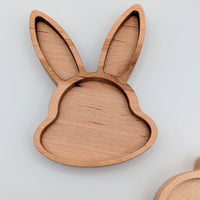 Mini Bunny Sensory Play Tray - Carved Together Co - 