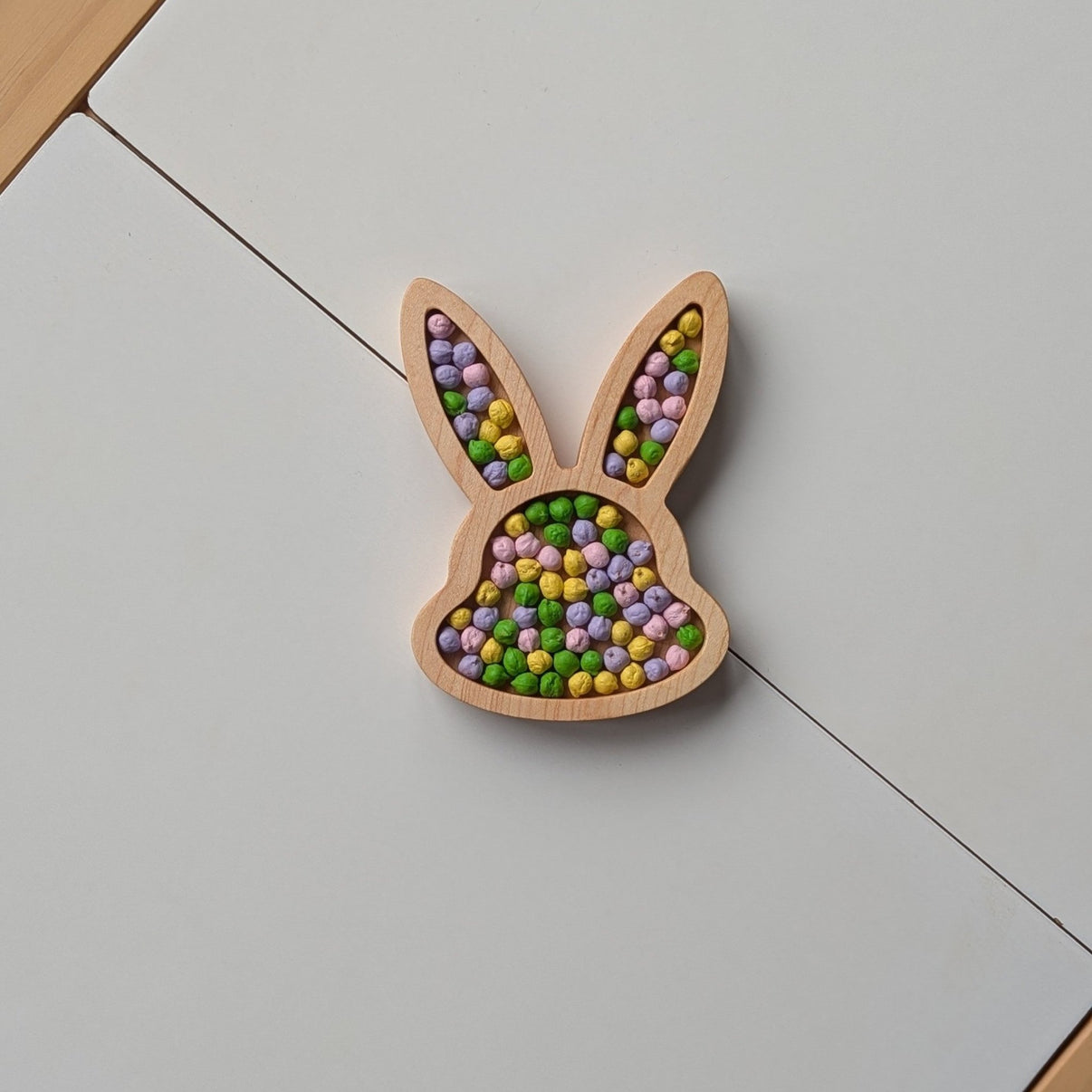 Mini Bunny Sensory Play Tray - Carved Together Co - 
