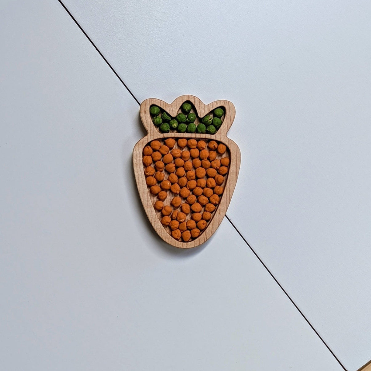 Mini Carrot Sensory Play Tray - Carved Together Co - 