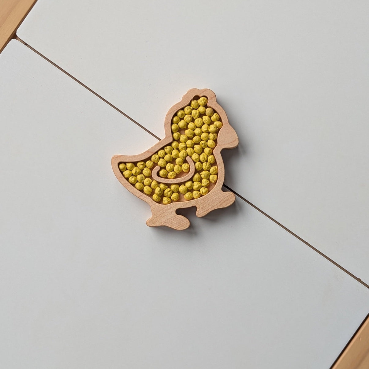 Mini Chick Sensory Play Tray - Carved Together Co - 