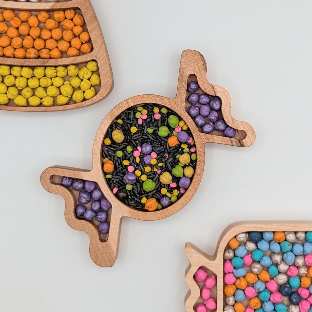 Mini Circle Candy Sensory Play Tray - Carved Together Co - 