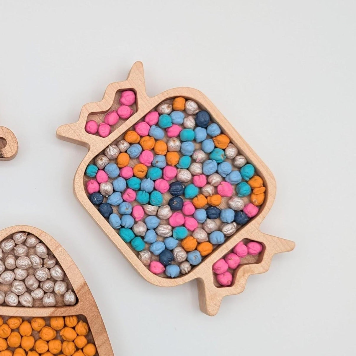 Mini Circle Candy Sensory Play Tray - Carved Together Co - 