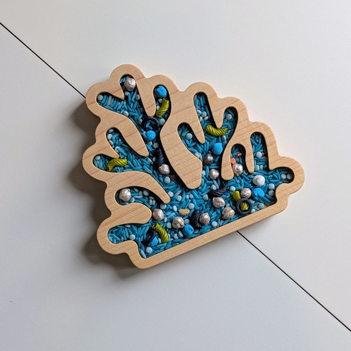 Mini Coral Sensory Play Tray - Carved Together Co - 