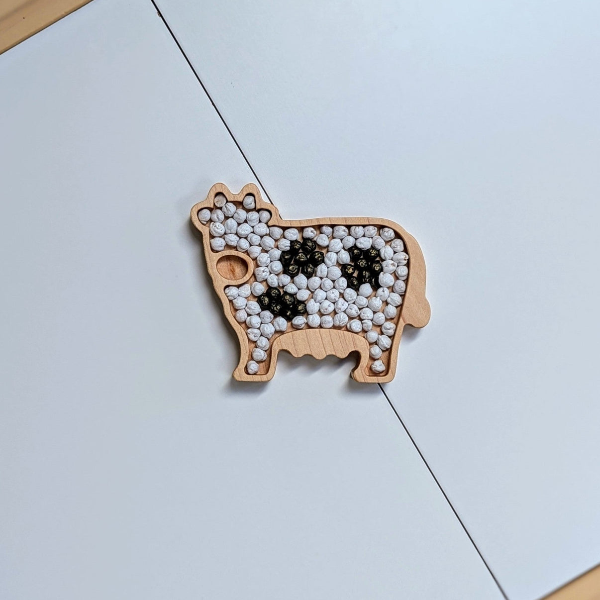 Mini Cow Sensory Play Tray - Carved Together Co - 