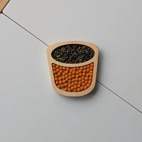 Mini Flower Pot Sensory Play Tray - Carved Together Co - 
