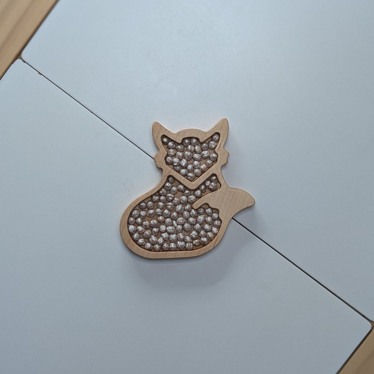 Mini Fox Sensory Play Tray - Carved Together Co - 