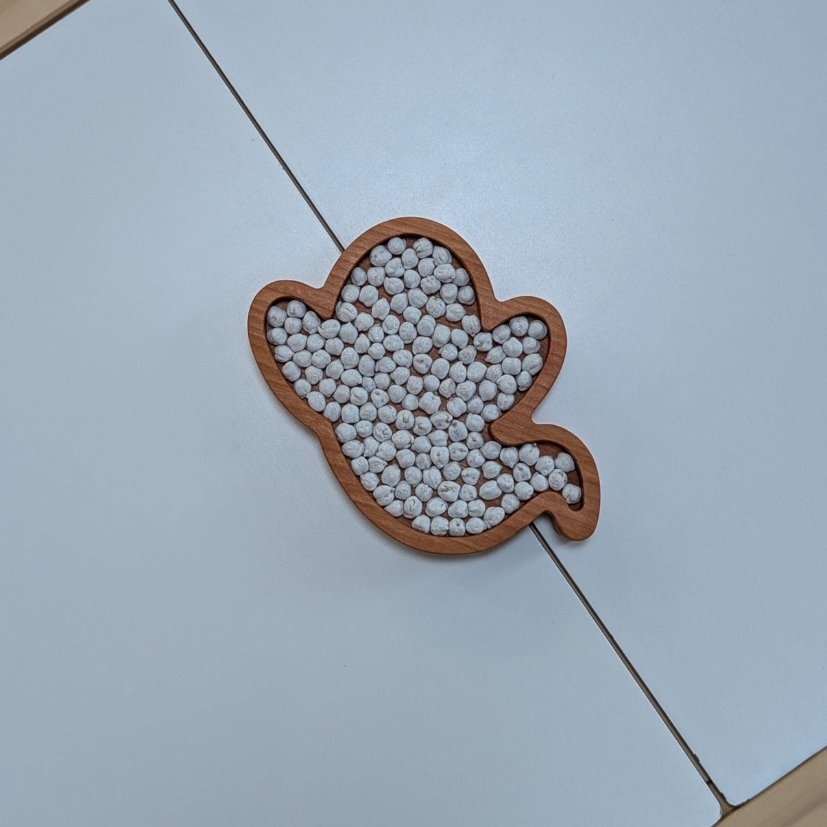 Mini Ghost Sensory Play Tray - Carved Together Co - 