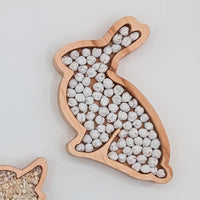 Mini Hare Sensory Play Tray - Carved Together Co - 