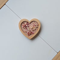 Mini Heart Sensory Play Tray - Carved Together Co - 