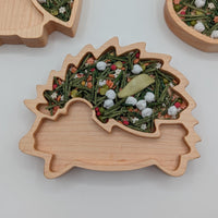 Mini Hedgehog Sensory Play Tray - Carved Together Co - 