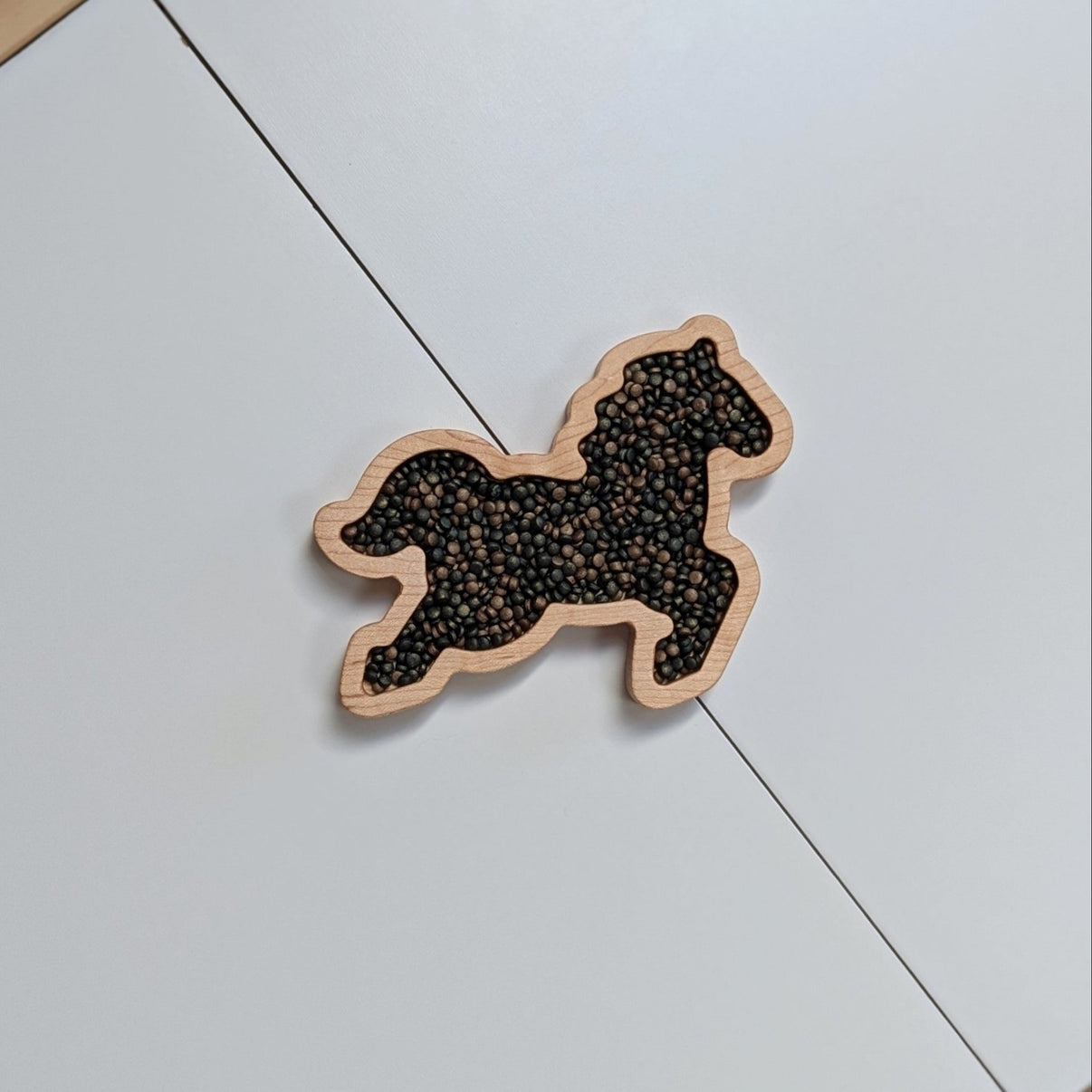 Mini Horse Sensory Play Tray - Carved Together Co - 