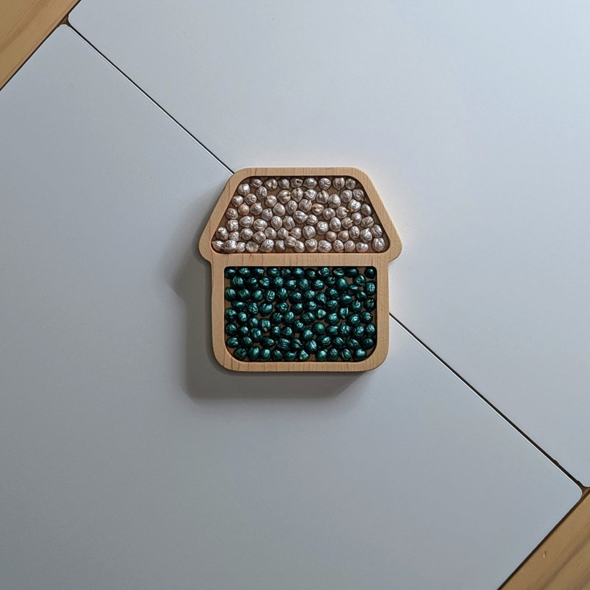 Mini House B Sensory Play Tray - Carved Together Co - 