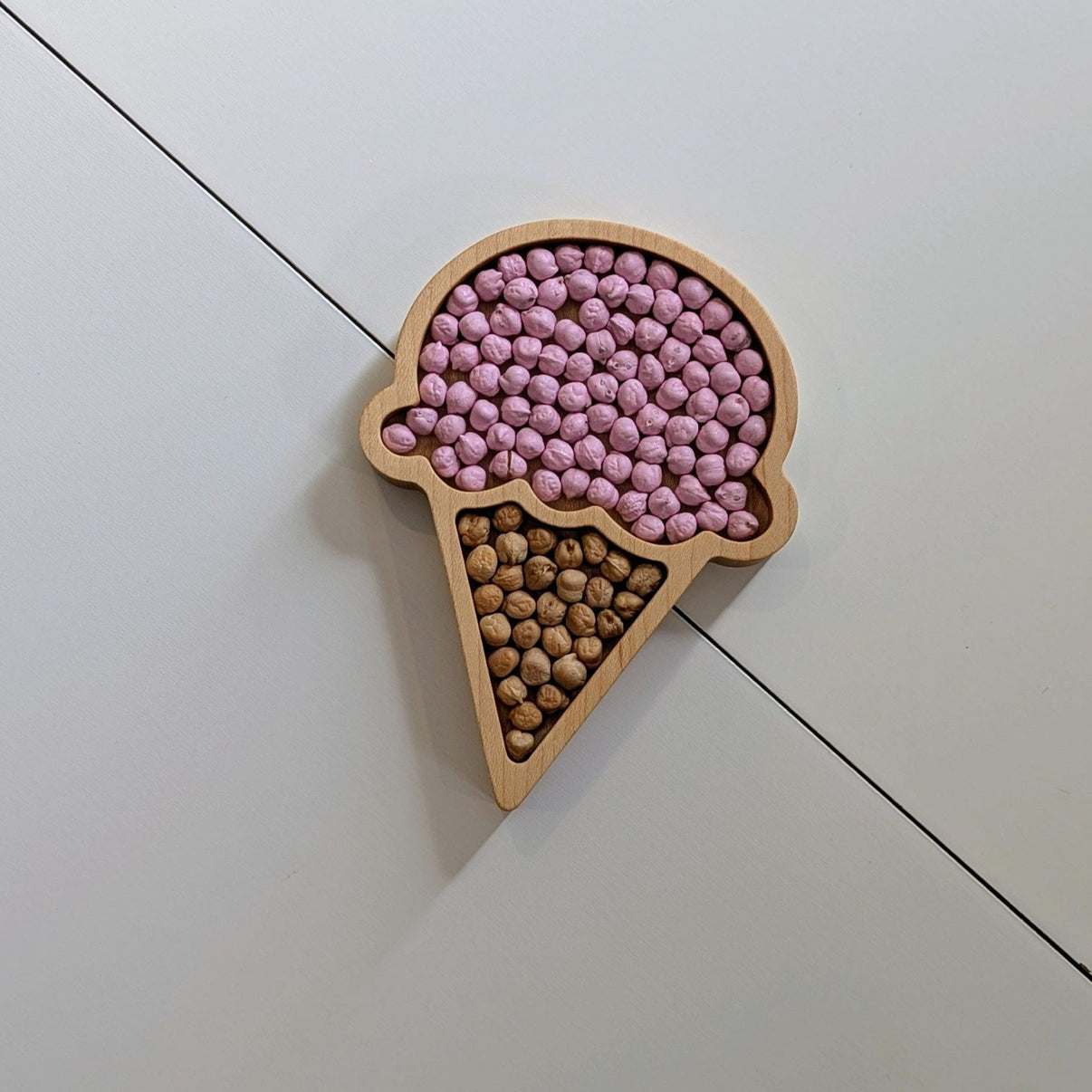 Mini Ice Cream Sensory Play Tray - Carved Together Co - 