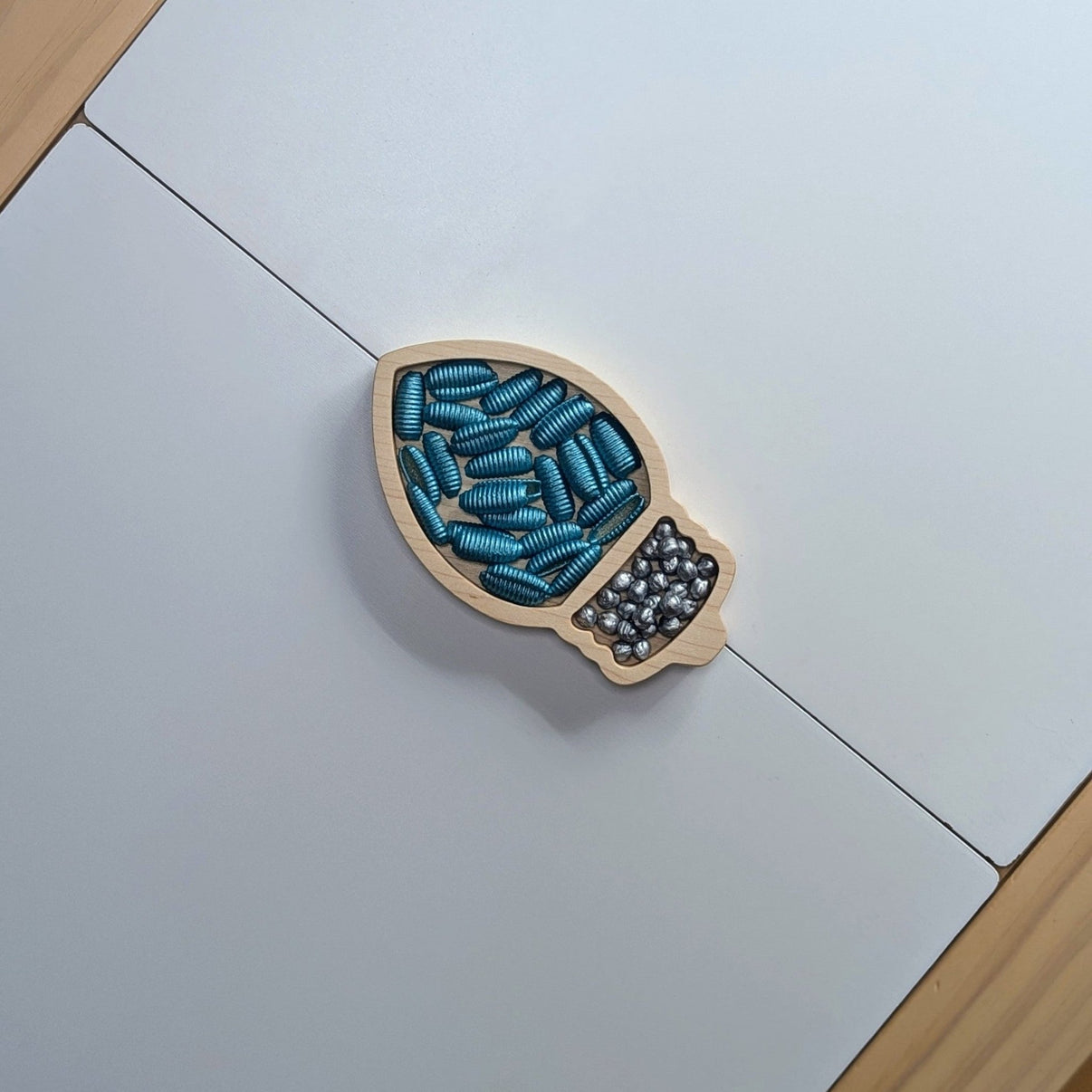 Mini Light Bulb Sensory Play Tray - Carved Together Co - 