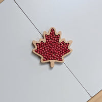 Mini Maple Leaf Sensory Play Tray - Carved Together Co - 