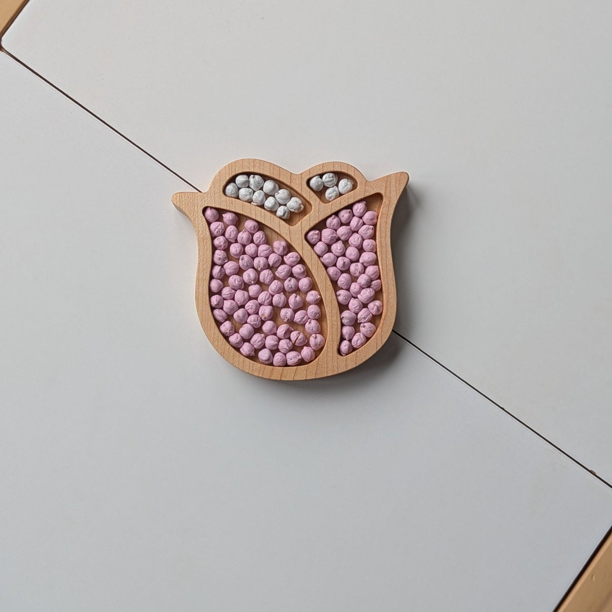 Mini Peony Sensory Play Tray - Carved Together Co - 