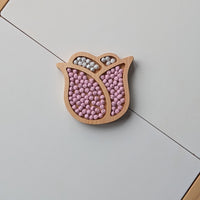 Mini Peony Sensory Play Tray - Carved Together Co - 