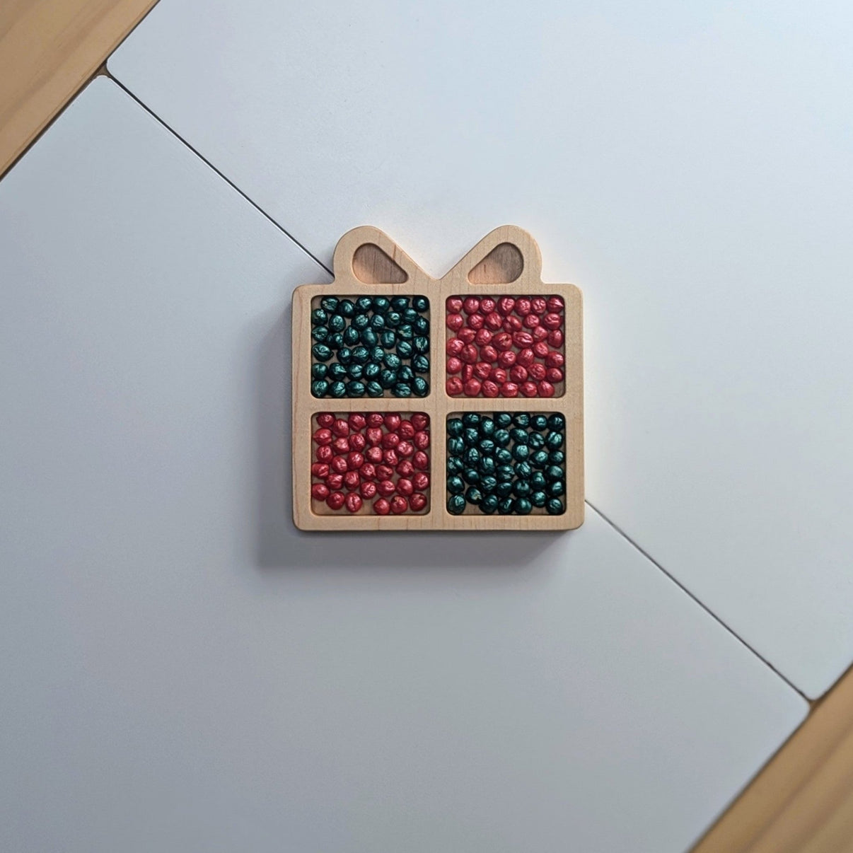 Mini Present Sensory Play Tray - Carved Together Co - 