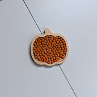 Mini Pumpkin Sensory Play Tray - Carved Together Co - 