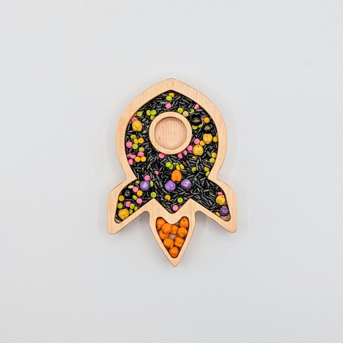 Mini Rocket Sensory Play Tray - Carved Together Co - 