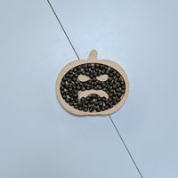 Mini Scary Jack - o - lantern Sensory Play Tray - Carved Together Co - 