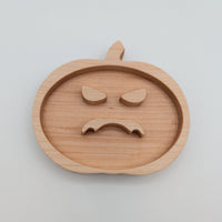 Mini Scary Jack - o - lantern Sensory Play Tray - Carved Together Co - 