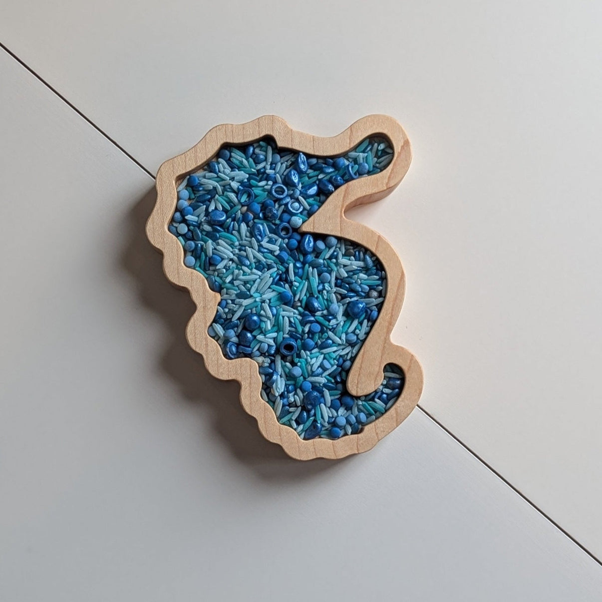 Mini Seahorse Sensory Play Tray - Carved Together Co - 