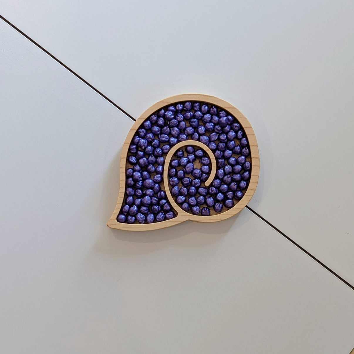 Mini Snail Shell Sensory Play Tray - Carved Together Co - 