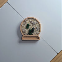 Mini Snow Globe Sensory Play Tray - Carved Together Co - 