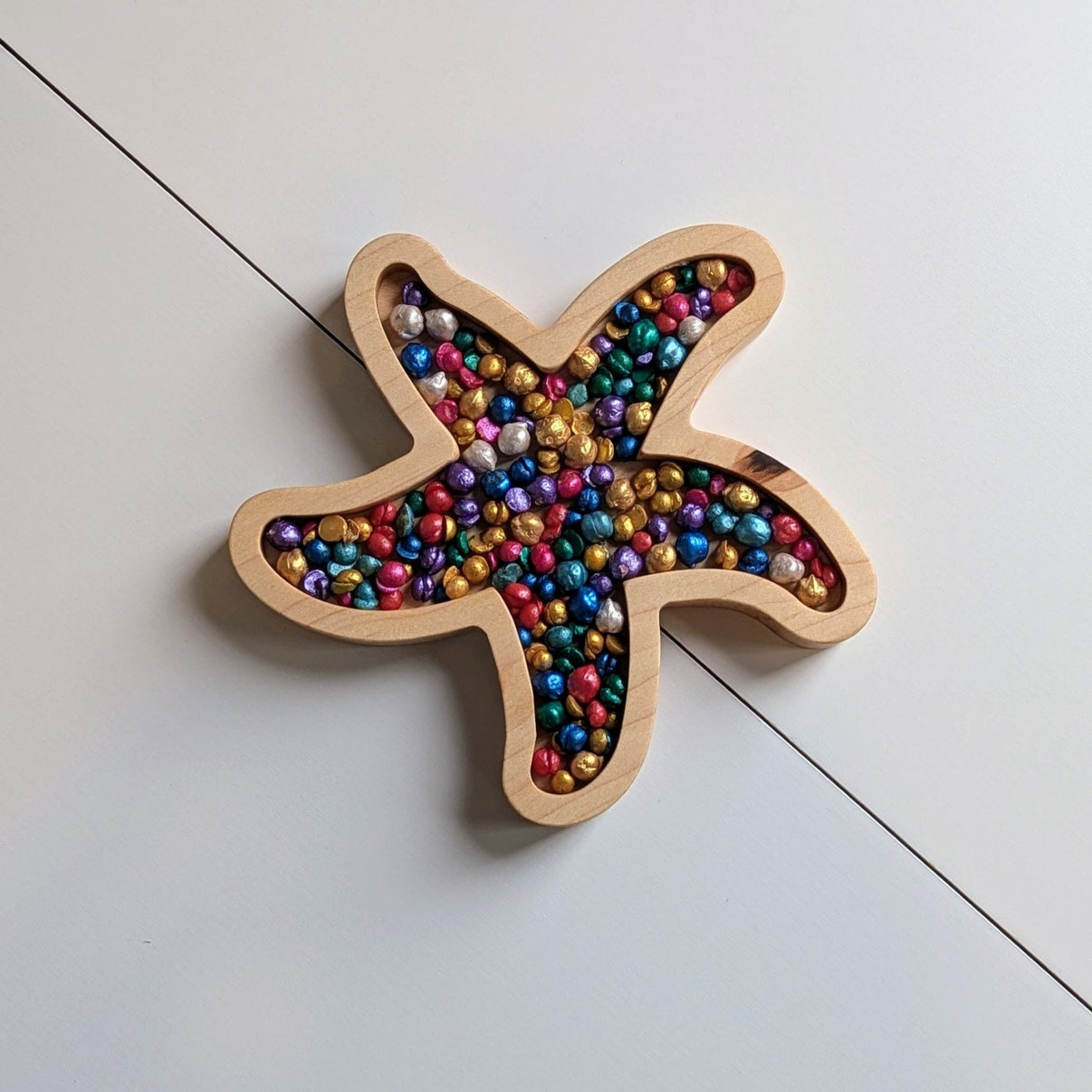 Mini Starfish Sensory Play Tray - Carved Together Co - 
