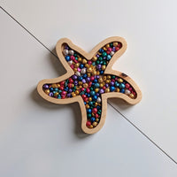 Mini Starfish Sensory Play Tray - Carved Together Co - 