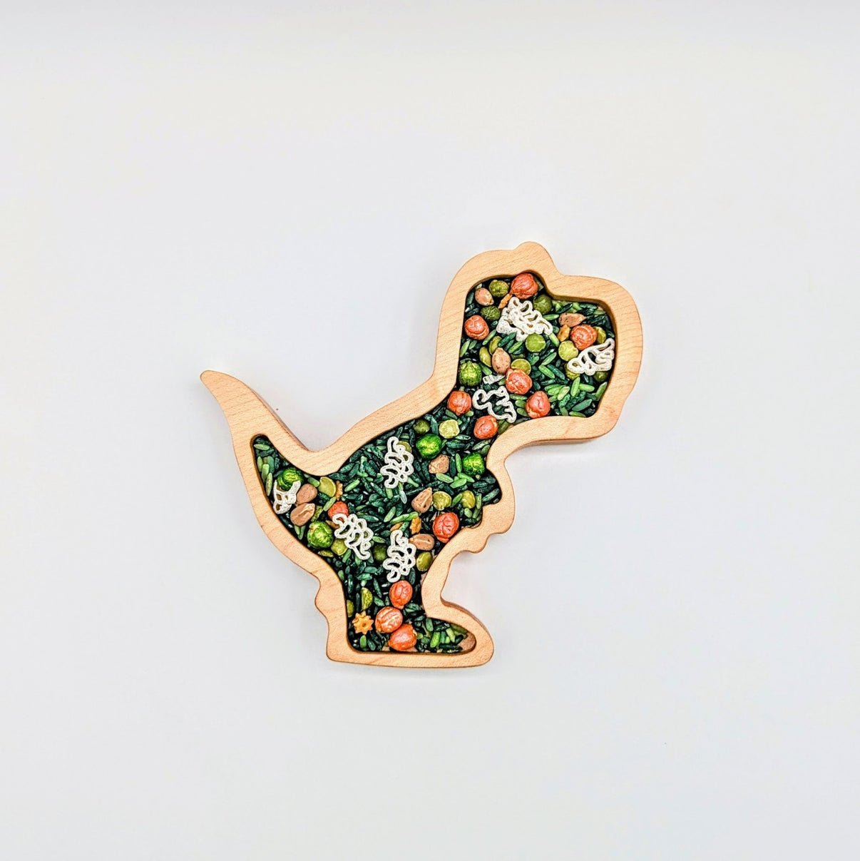 Mini T - Rex Sensory Play Tray - Carved Together Co - 