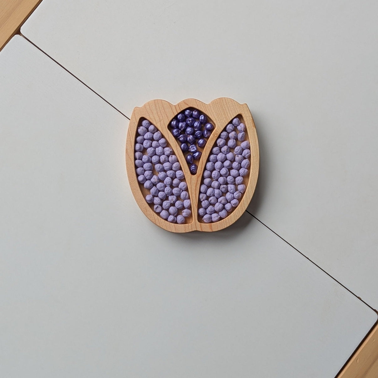 Mini Tulip Sensory Play Tray - Carved Together Co - 