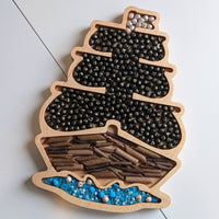 Pirate Ship Sensory Play Tray - Carved Together Co - 
