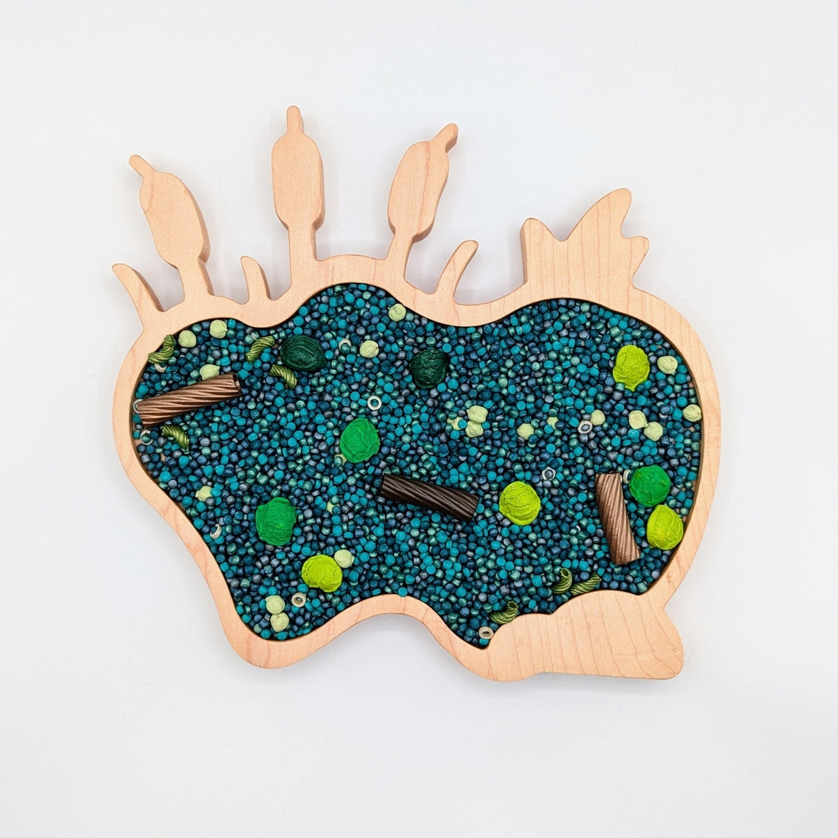Pond Sensory Play Tray - Carved Together Co - 