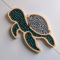 Sea Turtle Sensory Play Tray - Carved Together Co - 
