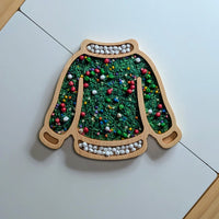 Sweater Sensory Play Tray - Carved Together Co - 