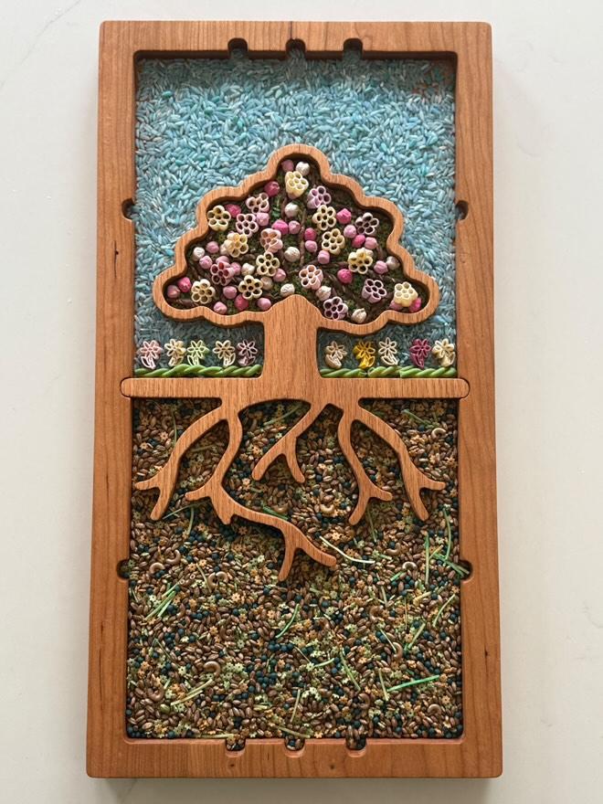 Tree w/ Roots Expansion Insert - InfiniTray™ Horizon - Pre - Order - Carved Together Co - 